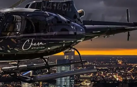 Cidade de Nova York: Passeio noturno de helicóptero saindo de Nova Jersey