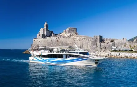 Visita guiada en barco a Porto Venere, Monterosso y Vernazza