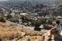 A vista panorâmica da Cidadela de Amã, na Jordânia