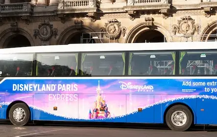 Disneyland® Paris: Ticket + Shuttle Transport from Paris